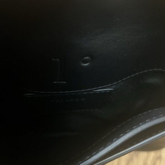 DELAROQ TROISIEME SMALL CROSSBODY NWOT‎  POUCH IN PITCH BLACK - Picture 10 of 10